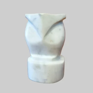 Marble Owl Decor