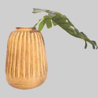 Wood Vase