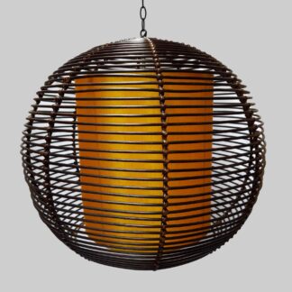 Orange Ratan Lamp