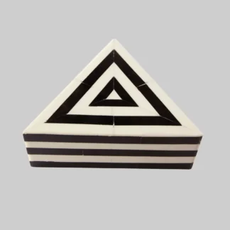 Triangular Striped Box