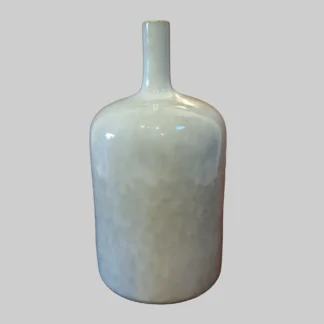 Stoneware Vase, White M