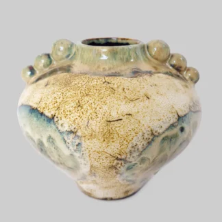 Stoneware Vase Multicolor