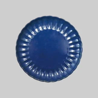 Stoneware Fluted Plate