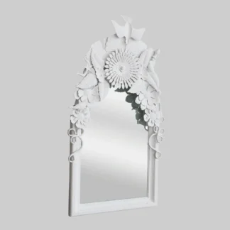 Wood Framed Wall Mirror