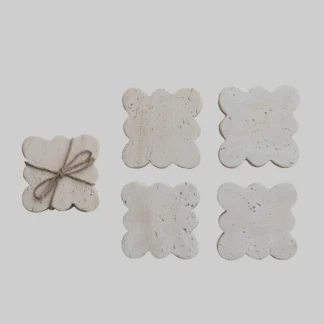 Travertine Coasters