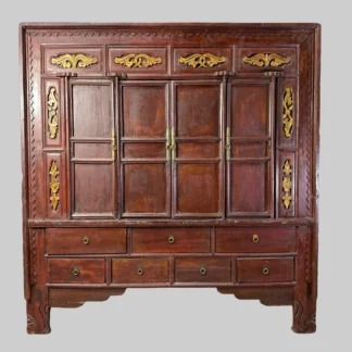 Antique Red Cabinet