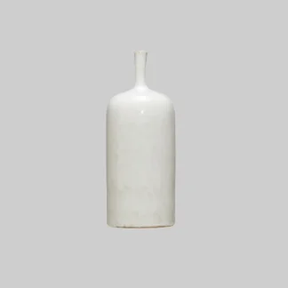 Stoneware Vase with Glaze