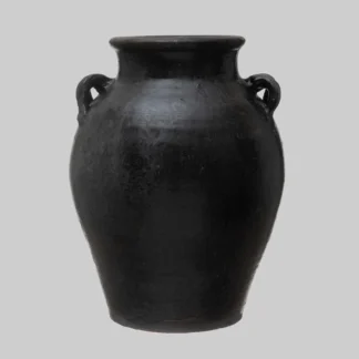 Found Decorative Clay Jar