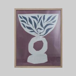 Framed Glass Wall Décor