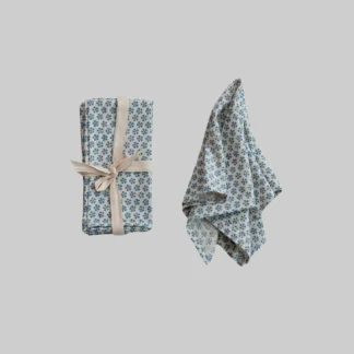 Cotton y Linen Napkins, Set of 4