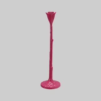 Iron Flower Shaped Taper Holder
