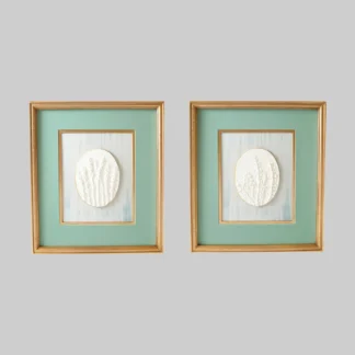 Wall Decor Resin Botanicals