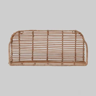 Rattan & Metal Wall Shelves L