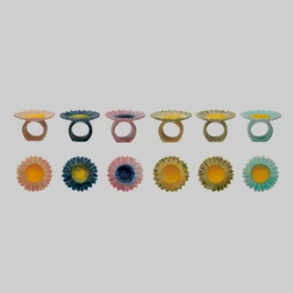 Stoneware napkin ring