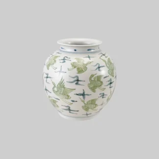 Hand-Painted Ceramic Vase